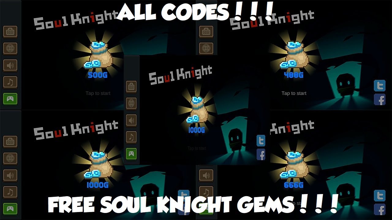 soul knight code